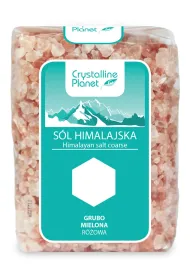 Crystalline Planet S�l himalajska r�owa grubo mielona 600 g