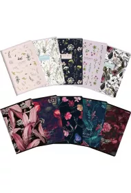 Top-2000 Zeszyt A5 Secret Garden kratka 32 kartki 10 szt.