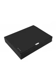 Panta Plast Teczka A4 box neon czarna 55 mm