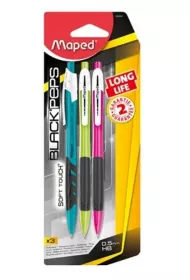 Maped O��wek automatyczny Blackpeps long life HB 0.5mm
