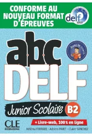 ABC DELF B2 junior scolaire ksika + zawarto online ed. 2021
