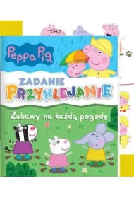 Peppa Pig. Zadanie Przyklejanie. Zabawy na ka�d� pogod�