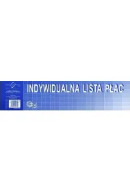 Michalczyk i Prokop Lista p�ac indywidualna 1/3 A3, 50 kartek 1/2 A3 50 (P5)