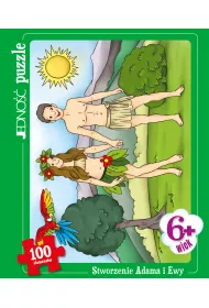Puzzle 100 el. Stworzenie Adama i Ewy Jedno��