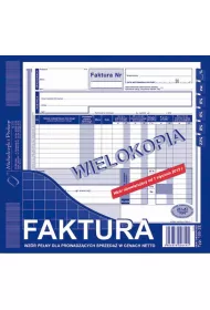 Michalczyk i Prokop Druk Faktura netto wielokopiuj�ca A4