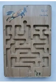 Puzzle Labirynt przyrodniczy Lis rudy Puls-Art