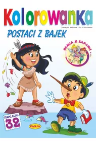 Postaci z bajek. Kolorowanka