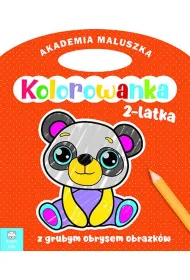 Panda. Akademia maluszka. Kolorowanka 2-latka