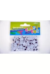 Craft with Fun Ozdoba dekoracyjna. Oczy z rz�sami