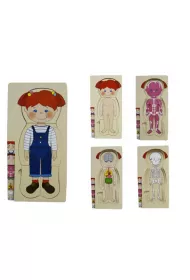 Puzzle warstwowe Dziewczynka 1569554 Playme
