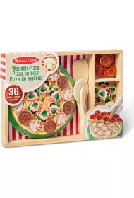 Pizza drewniana z bezpiecznym noykiem 0167 Melissa & Doug