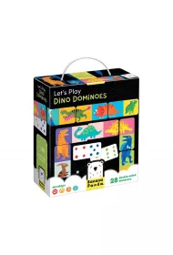Let's Play. Dino Dominoes