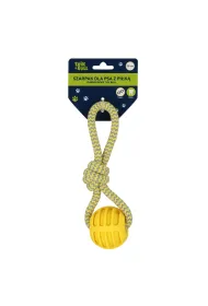Zabawka dla psa Szarpak 20 cm z pi�k� ��ty TRIK&ROLL 560701