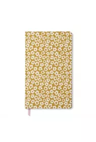 Designworks Ink Notatnik Journal 128K linia Ochre Groovy Floral