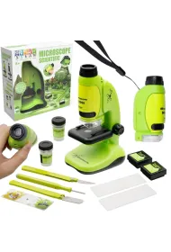 Mikroskop ze �wiat�em powi�kszenie 250x Trifox