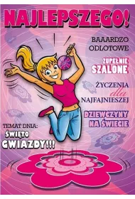 Stamp Karnet Young B6 + koperta wz�r nr 019 Urodziny