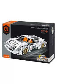 Klocki  super auto bia�e 437 elementy