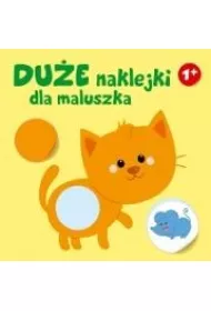 Du�e naklejki dla maluszka 1+ Kotek