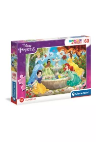 Puzzle 60 el. Supercolor. Ksiniczki Clementoni