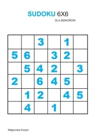 Sudoku 6x6 dla senior�w