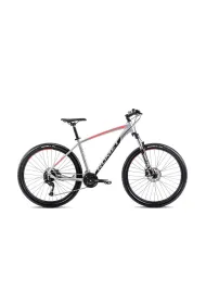 Romet Rower grski RAMBLER R7.4 2024 srebrno-czerwono-grafitowy 18 M