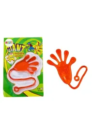 Lepka r�czka elastyczna glut slime pomara�czowa LeanToys