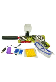Pistolet na kulki �elowe i strza�ki z �adowrk� Pegaz Toys