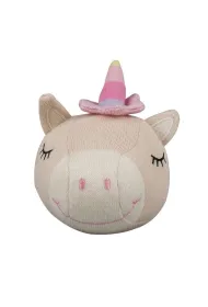 Pi�ka we�niana z grzechotk� Jednoro�ec Barbo Toys
