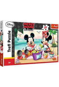 Puzzle maxi 24 el. Piknik na pla�y Trefl