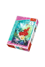 Puzzle 60 el. Arielka i jej przyjaciele 17283 Trefl