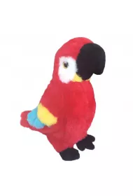 Papuga ara czerwona 30cm Beppe