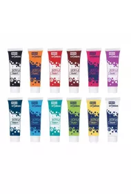 Easy Stationery Farbki akrylowe Creative 12 x 20 ml