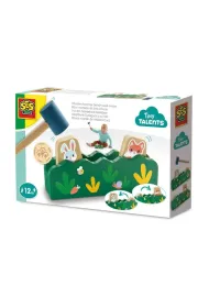 Drewniana �aweczka do wbijania Peek-a-Boo Ses Creative