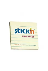Stickn Notes samoprzylepny ��ty pastel 76x76mm 100 kartek