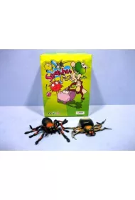 Zwierz�ta gumowe z groszkiem Paj�k 11 cm Hipo