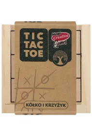 Gra K�ko i Krzy�yk drewniane kostka Wood MEGA CREATIVE 552136