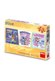 Puzzle panoramiczne Disney Stitch Relaks 150el Dino Toys