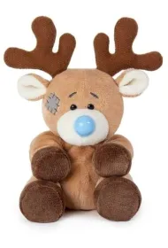 Maskotka Przyjaciel niebieskiego noska Renifer Rufus 10cm Carte Blanche
