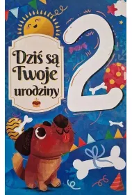 Yeku Karnet Urodziny 2 ch�opiec