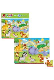 Puzzle piankowe 24 el. Zabawne obrazki. ZOO Roter Kafer