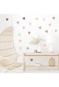Naklejki na �cian� do pokoju dziecka serca boho