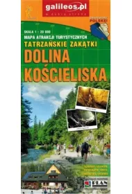 Dolina Ko�cieliska. Mapa atrakcji w.2024