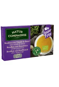 Natur Compagnie Bulion - kostki wo�owe bez dodatu cukr�w i dro�d�y 8 x 10 g Bio