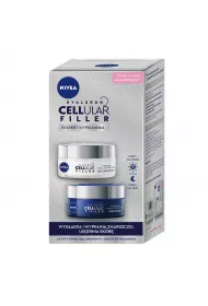 Nivea Zestaw Hyaluron Cellular Filler przeciwzmarszczkowy krem do twarzy dzie + przeciwzmarszczkowy krem do twarzy noc 2 x 50 ml