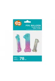 Godan Balon foliowy Cyfra 1 Kosmos 78cm BC-HKS1