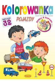 Pojazdy. Kolorowanka