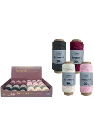 Interdruk Sznurek na szpulce Satin Gold 20m