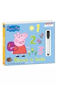 �winka Peppa. Napisz to… 1,2,3... Biwak w lesie.