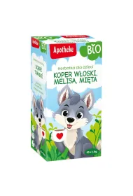 Apotheke Herbatka Dla Dzieci Na Trawienie 20 x 1,5 g Bio