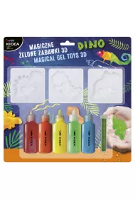 Kidea Magiczne �elowe zabawki 3D Dinozaury Derform